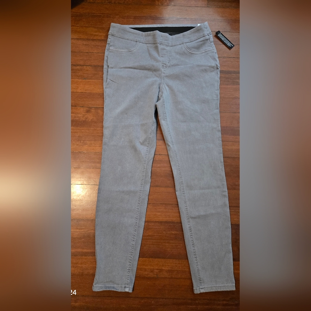 Denim&Co Gray Skinny Pants